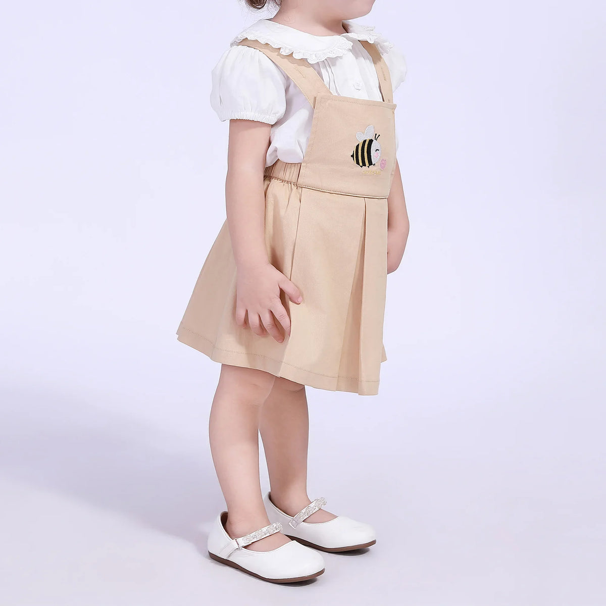 Embroidery Street Look Dress For Baby Girl Image