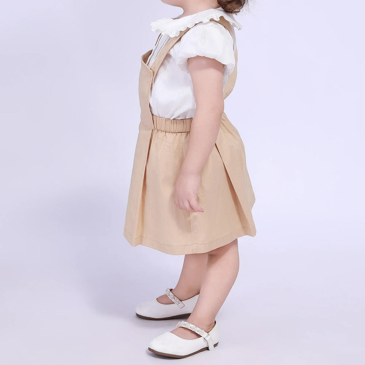 Embroidery Street Look Dress For Baby Girl Image