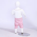 Color-Blocked Street Look Romper For Baby Girl Image