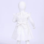 Jacquard Street Look Dress For Baby Girl Image