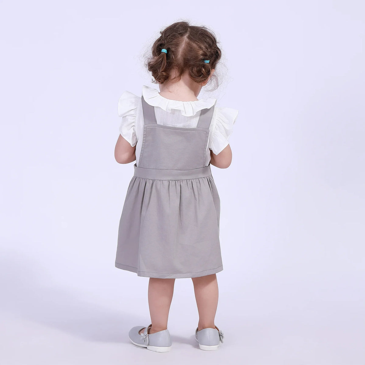 Printed Street Look Dress For Baby Girl Image