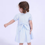 Striped Street Look Dress For Baby Girl Image