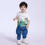 Printed Street Look T.Shirt For Baby Boy Image