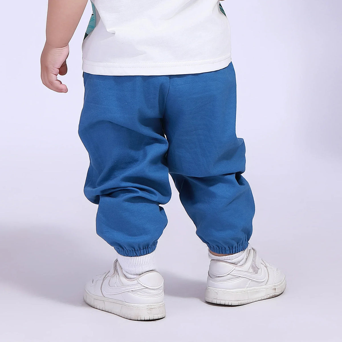 Ankle-Tied Street Look Pants For Baby Boy Image