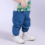 Ankle-Tied Street Look Pants For Baby Boy Image