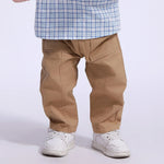 Khaki Ordinary Street Look Pants For Baby Boy Image