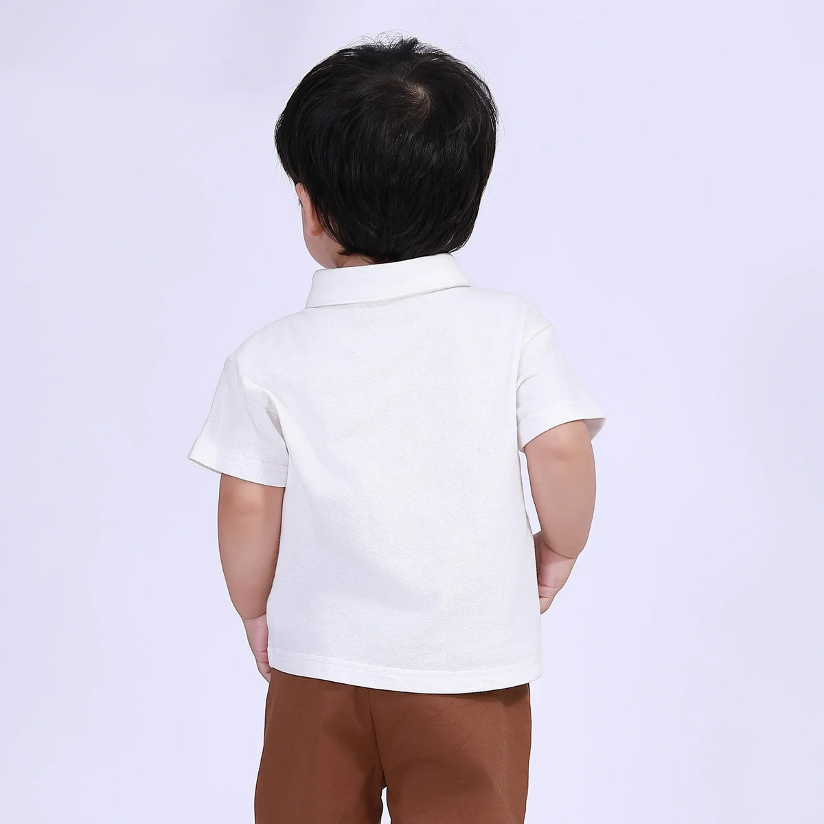 Printed Street Look Polo Shirt For Baby Boy Image