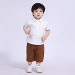 Printed Street Look Polo Shirt For Baby Boy Image