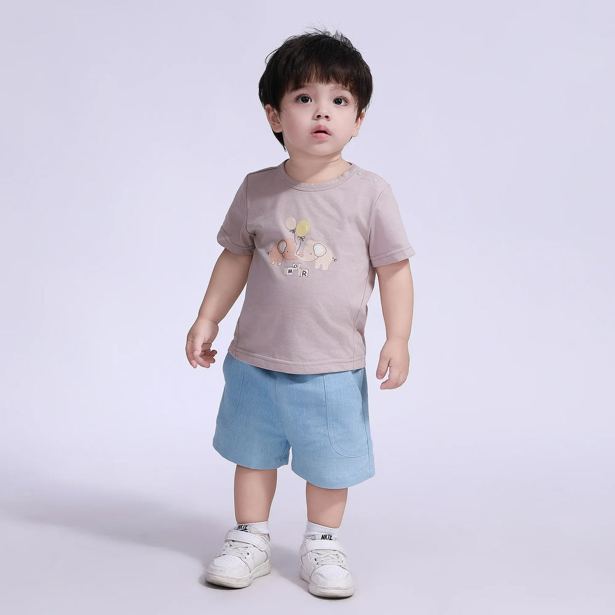 Printed Street Look T.Shirt For Baby Boy Image