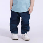 Navy Ordinary Street Look Pants For Baby Boy Image
