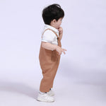 Plain Street Look Overalls For Baby Boy Image