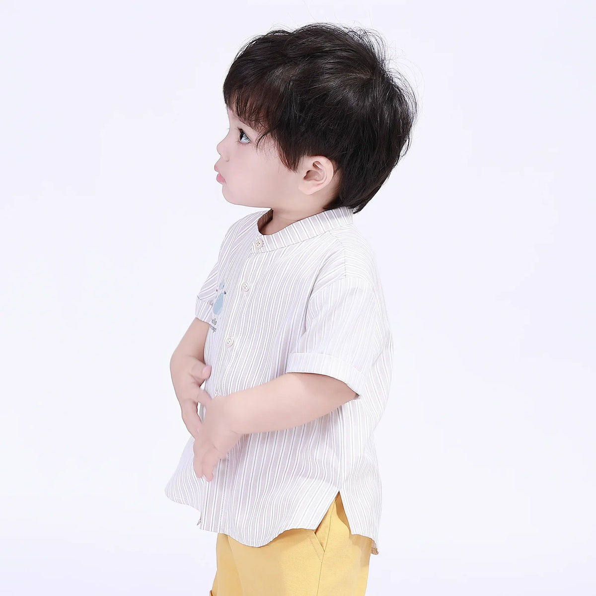 Striped Street Look Shirt For Baby Boy Image
