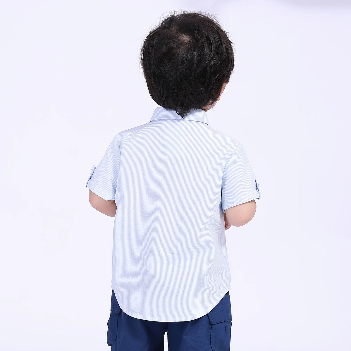 Striped Street Look Shirt For Baby Boy Image