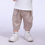 Khaki Ordinary Street Look Pants For Baby Boy Image