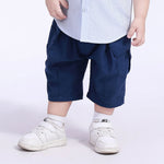 Navy Ordinary Street Look Pants For Baby Boy Image