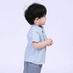 Checked Street Look Blouse For Baby Boy Image