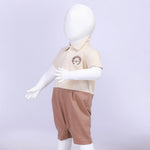 Embroidery Street Look Romper For Baby Boy Image