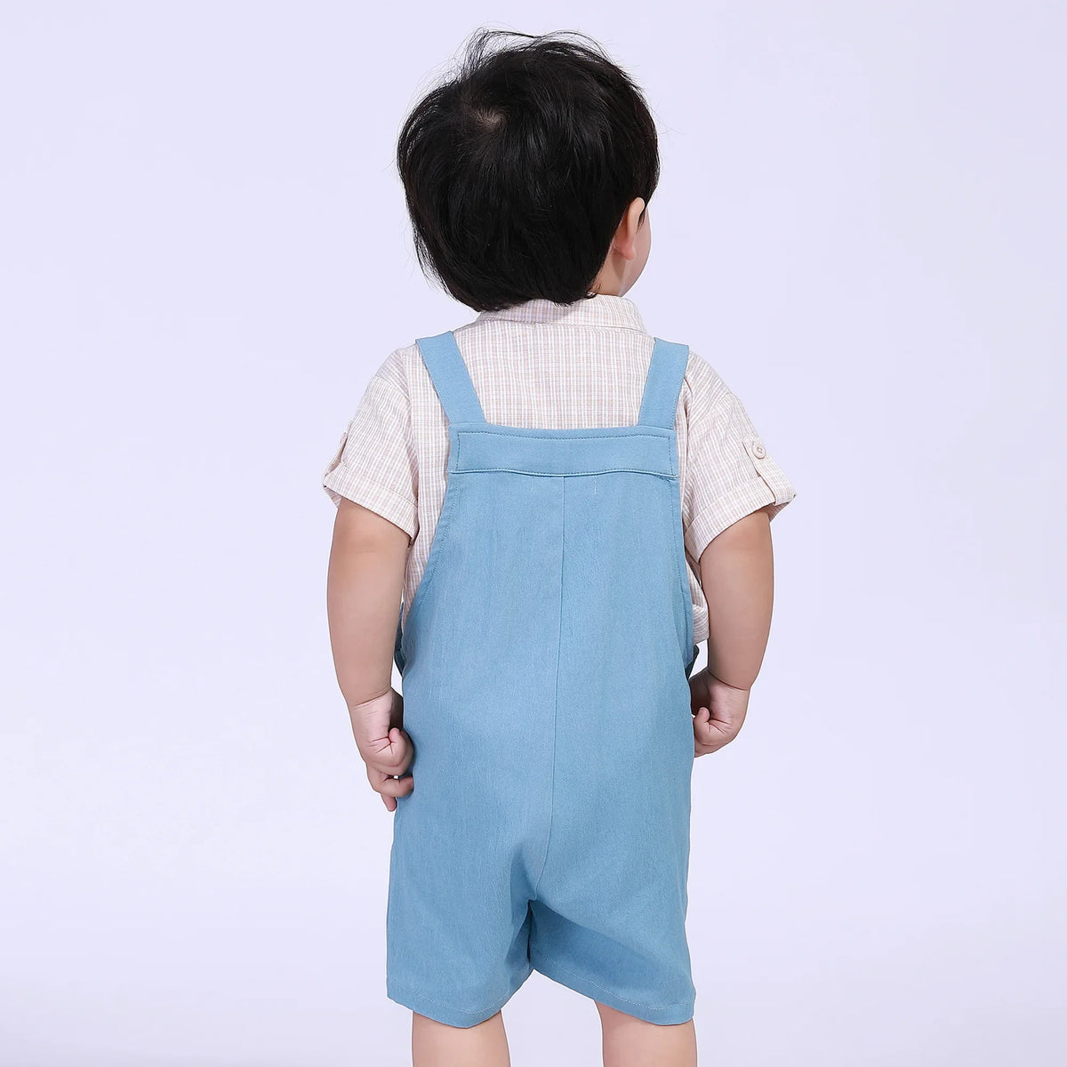 Checked Street Look Blouse For Baby Boy Image