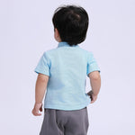 Plain Street Look Polo Shirt For Baby Boy Image
