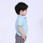Plain Street Look Polo Shirt For Baby Boy Image