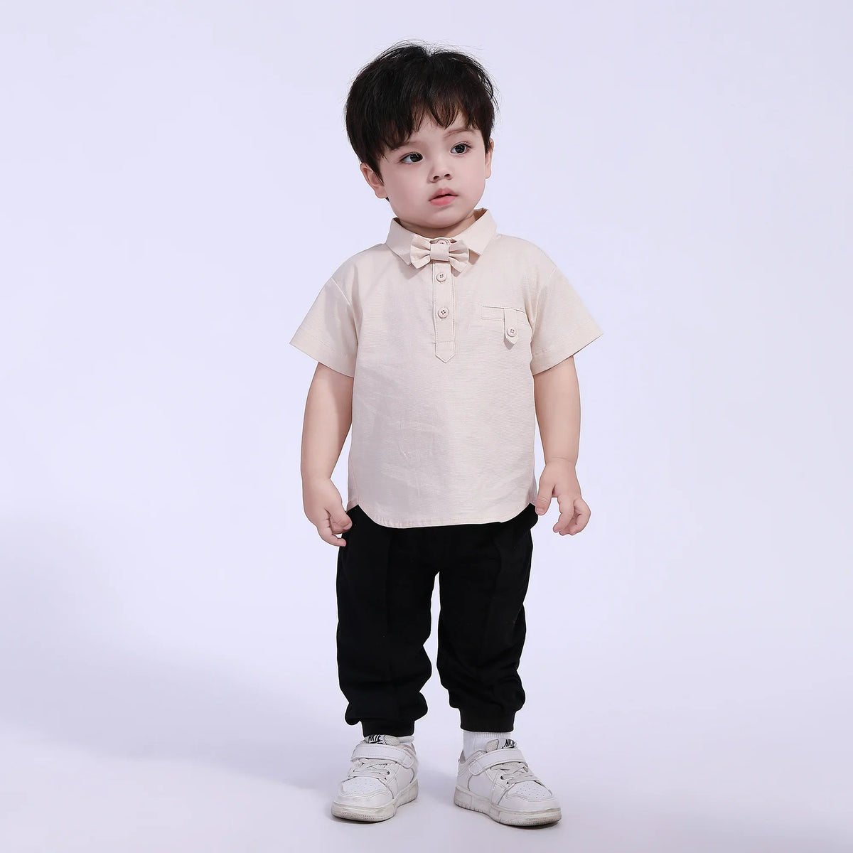 Plain Street Look Blouse For Baby Boy Image