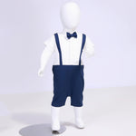 Color-Blocked Street Look Romper For Baby Boy Image