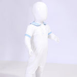 Color-Blocked Street Look Romper For Baby Boy Image