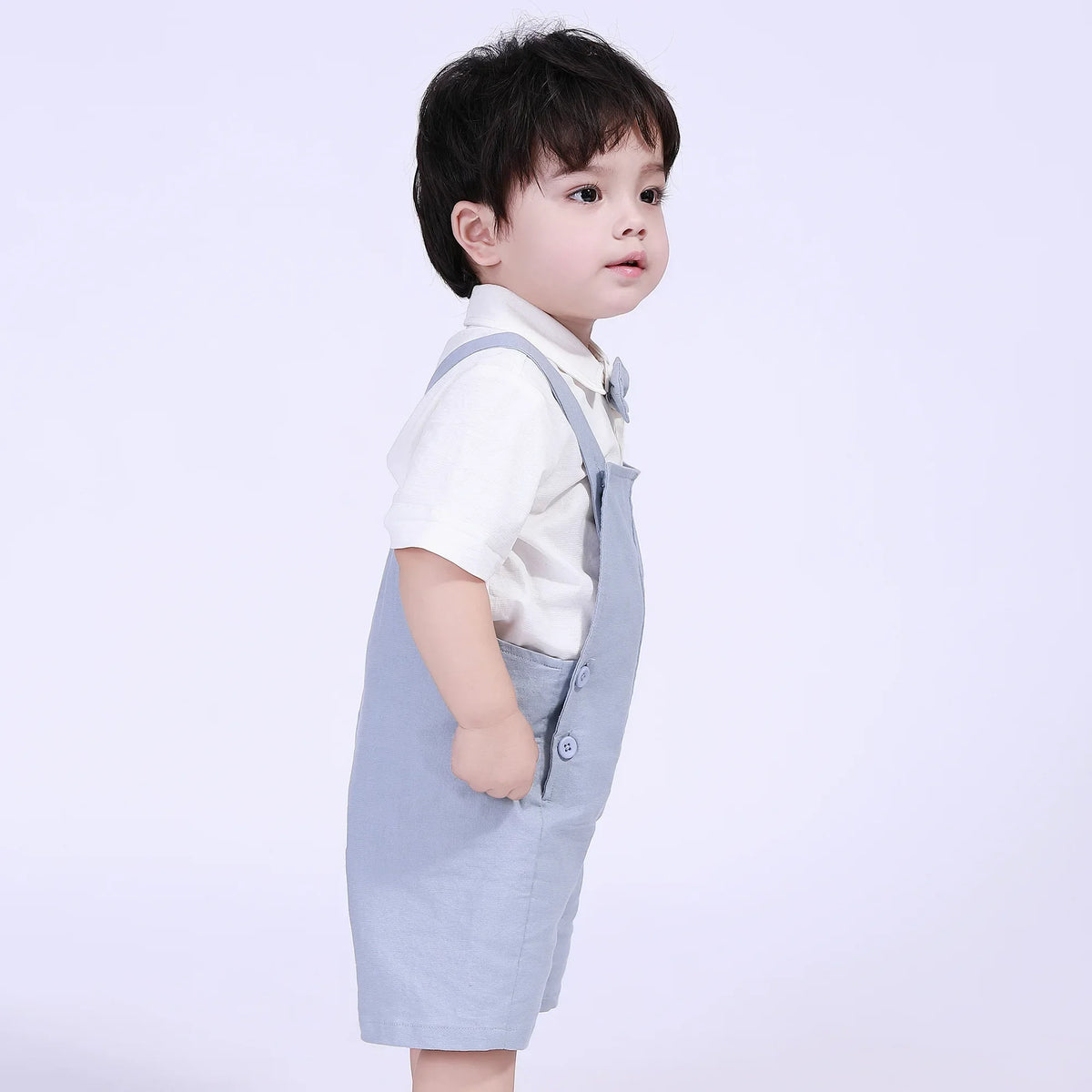 Plain Street Look Shirt For Baby Boy Image