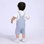 Plain Street Look Overalls For Baby Boy Image