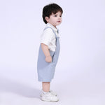 Plain Street Look Overalls For Baby Boy Image