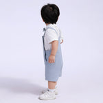 Plain Street Look Overalls For Baby Boy Image