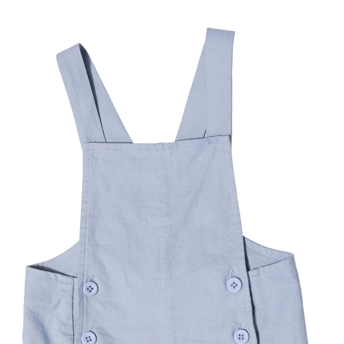 Plain Street Look Overalls For Baby Boy Image
