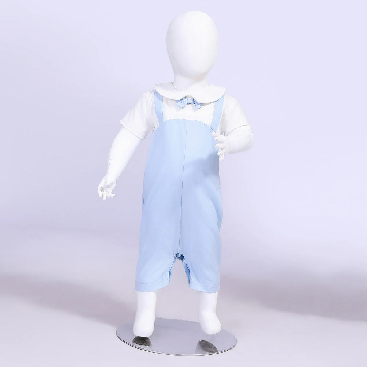 Color-Blocked Street Look Romper For Baby Boy Image