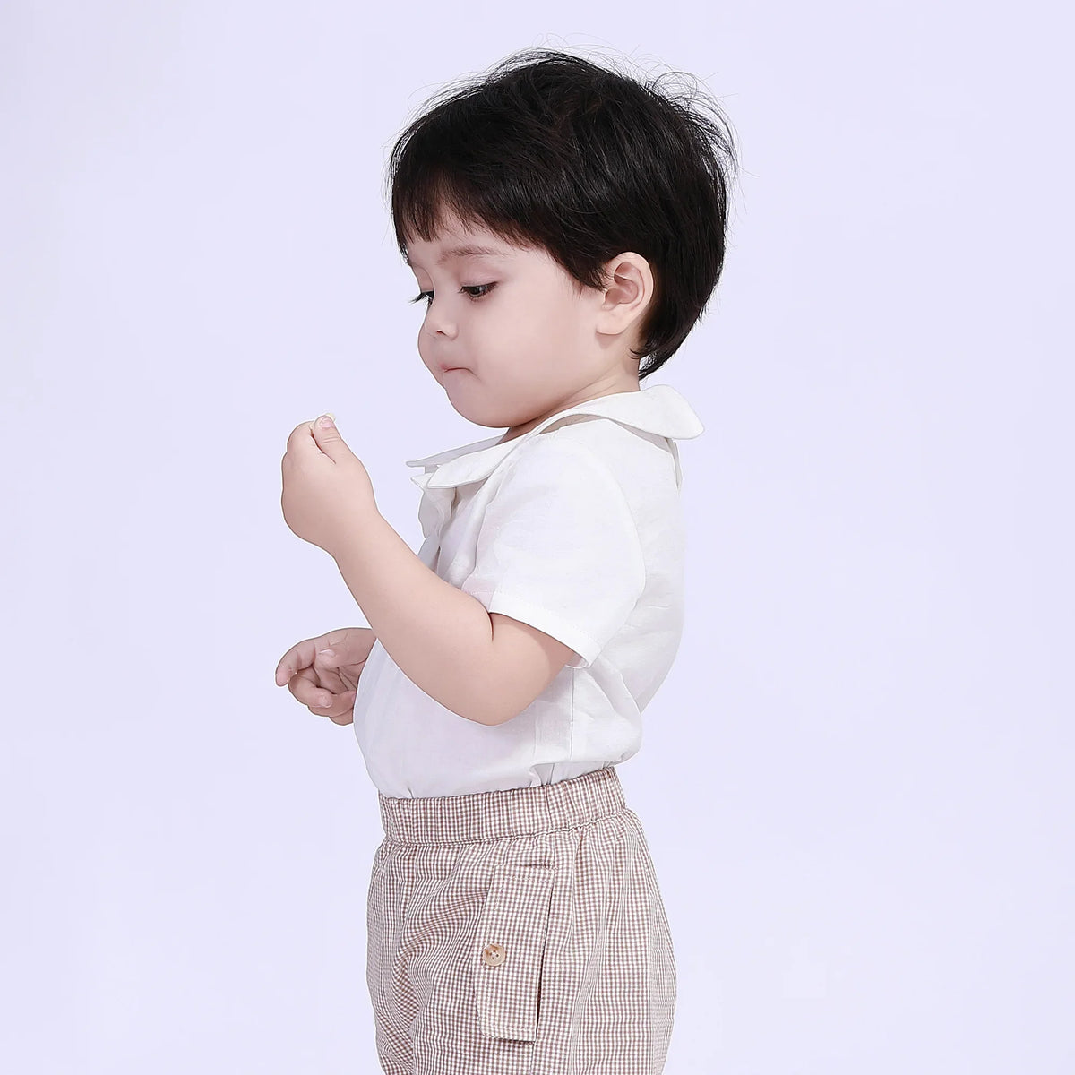 Plain Street Look Blouse For Baby Boy Image