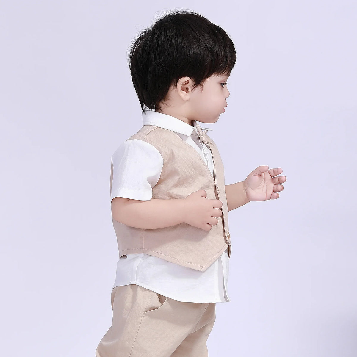 Color-Blocked Street Look Shirt For Baby Boy Image