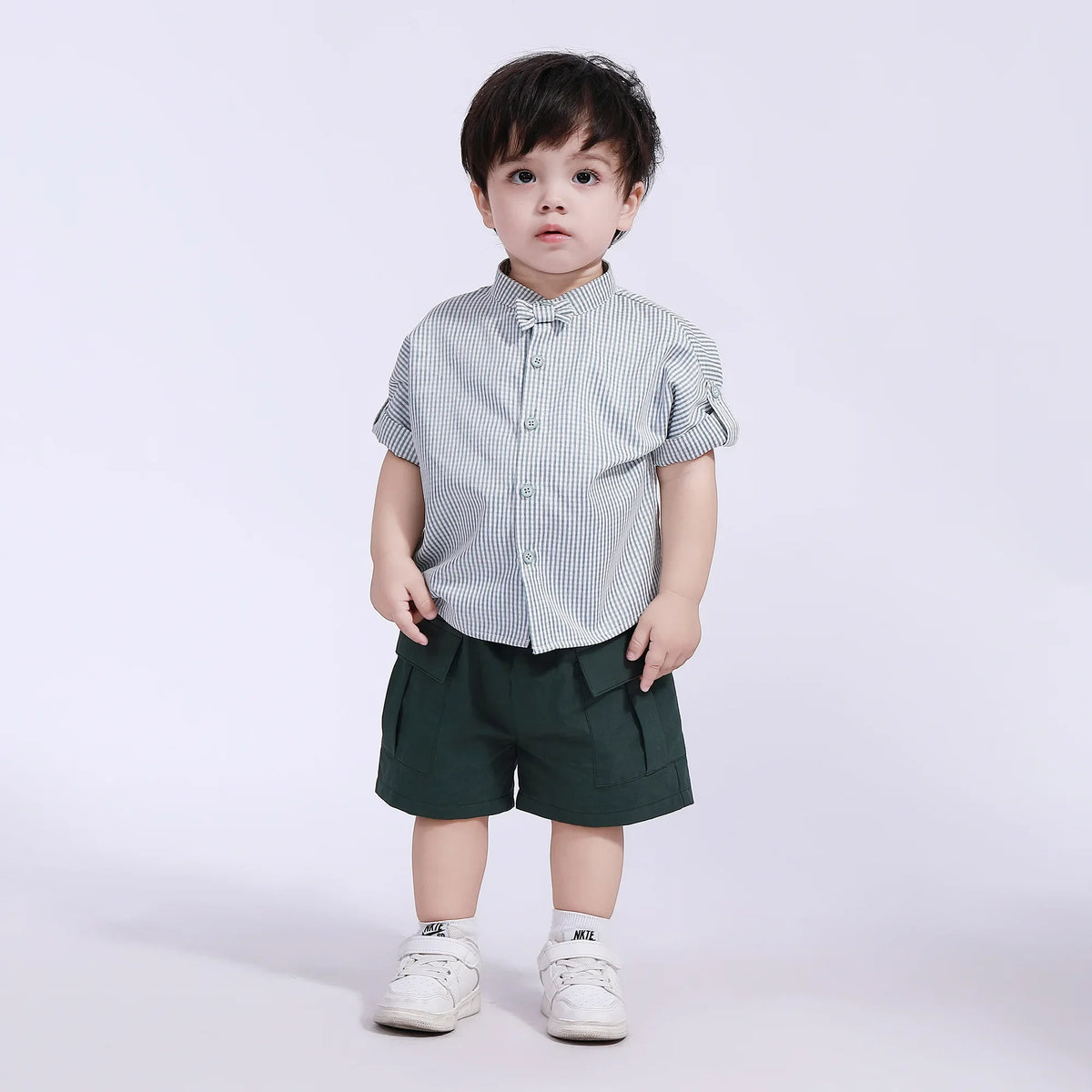 Checked Street Look Shirt For Baby Boy Image