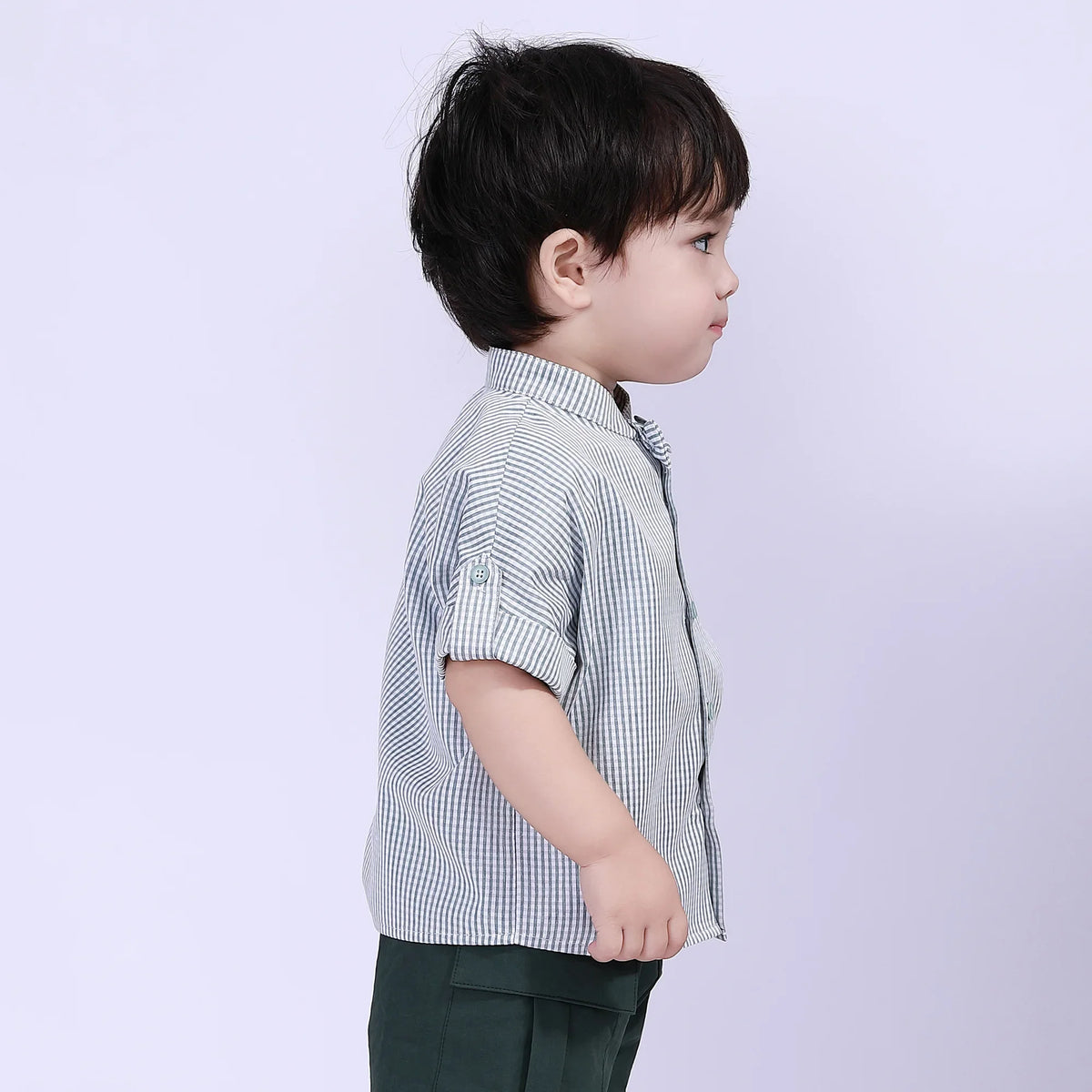 Checked Street Look Shirt For Baby Boy Image