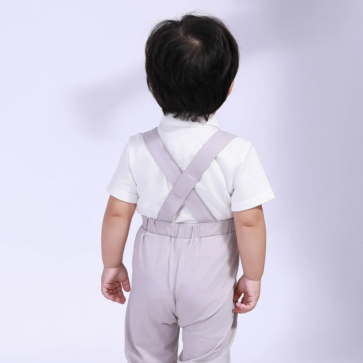 Plain Street Look Polo Shirt For Baby Boy Image