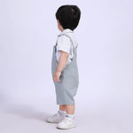 Plain Street Look Overalls For Baby Boy Image