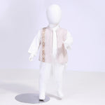 Embroidery Street Look Waistcoat For Baby Boy Image