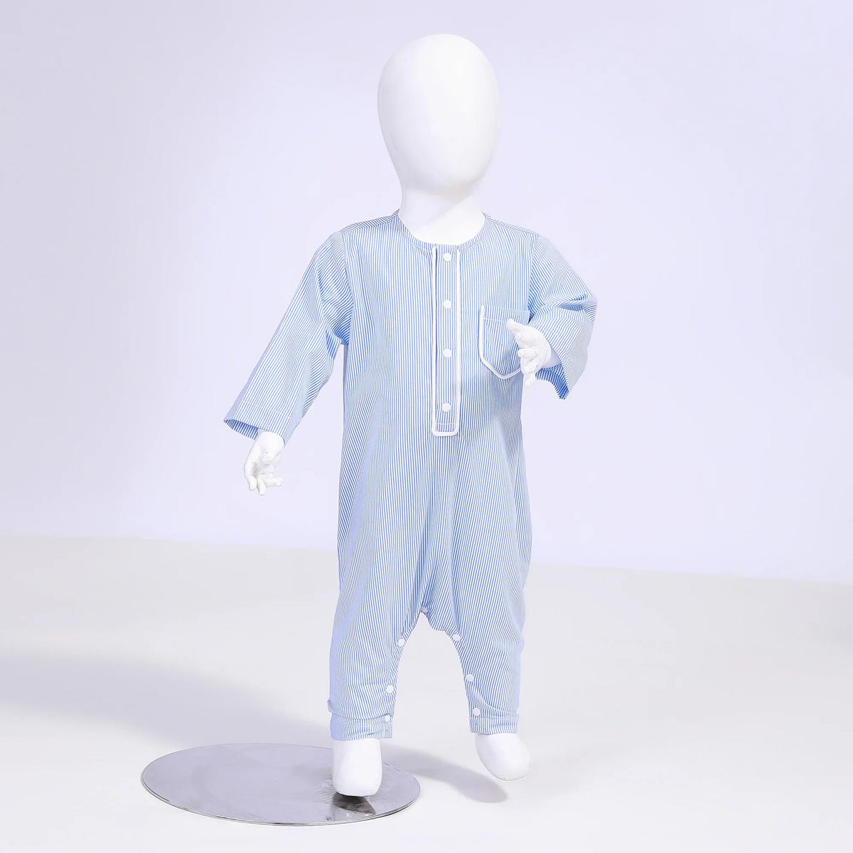 Embroidery Street Look Romper For Baby Boy Image