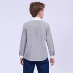 Striped Street Look Blouse For Boys Image