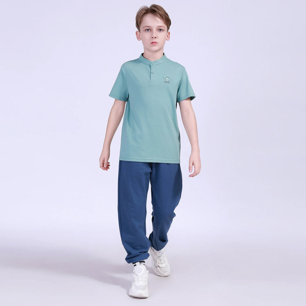 Ankle-Tied Street Look Pants For Boys Image