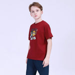Printed Street Look T.Shirt For Boys Image