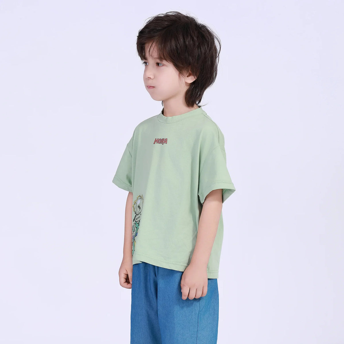 Printed Street Look T.Shirt For Boys Image