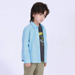 Solid Street Look Shirt For Boys Image