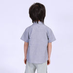 Solid Street Look Shirt For Boys Image