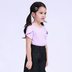 Floral Street Look T.Shirt For Girls Image