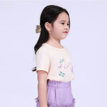 Floral Street Look T.Shirt For Girls Image