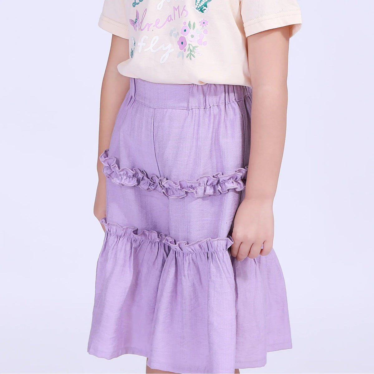 Wide-leg Street Look Shorts For Girls Image